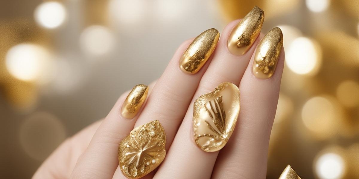 Paznokcie ze złotym akcentem: Top 15 eleganckich inspiracji na manicure